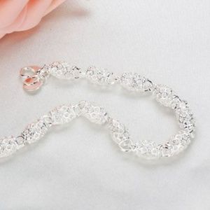 Jewelry - LAST ONE! Silver Hollow Lantern Beads Bracelet Jewelry - LAST ONE! Silver Hollow Lantern Beads Bracelet